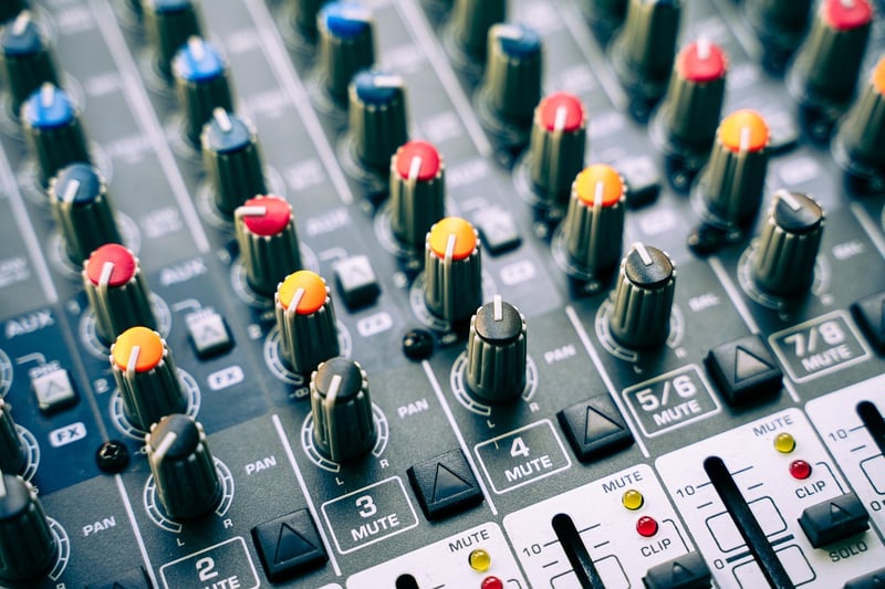 DJ Sound Mixer Console